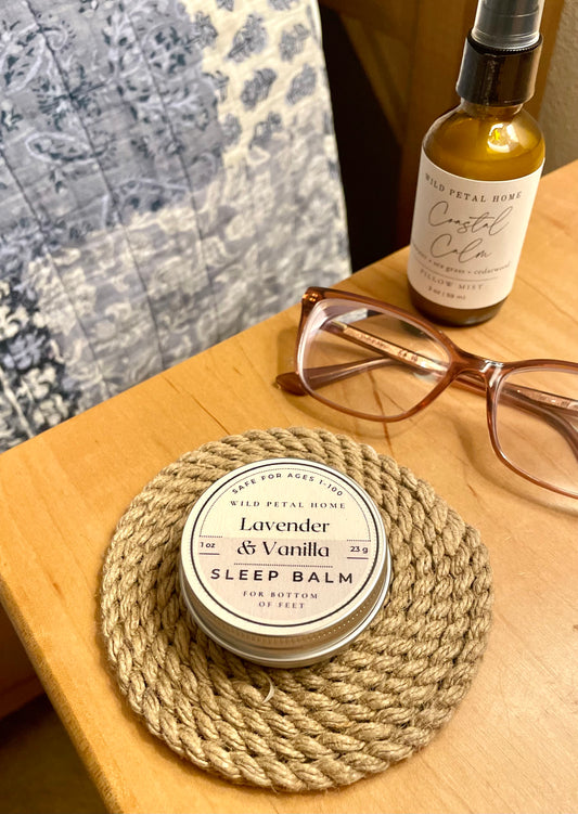 Organic Sleep Balm - Lavender Vanilla