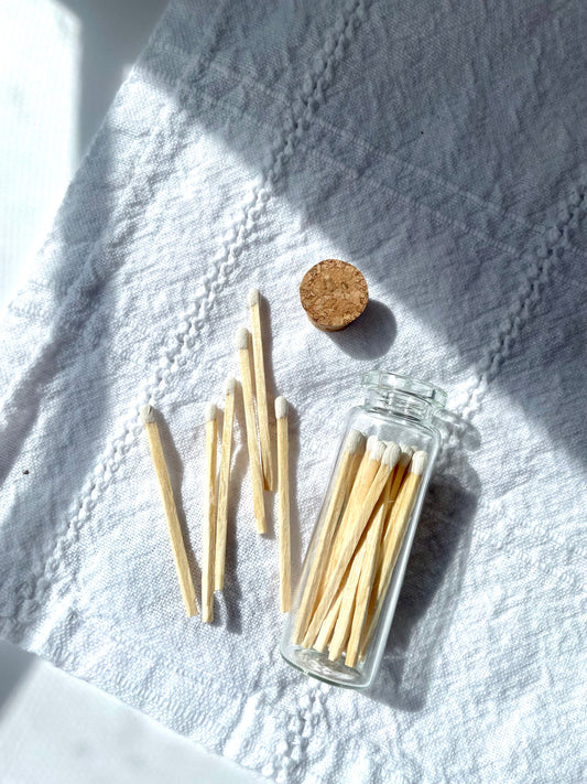 Matches in Glass Vial