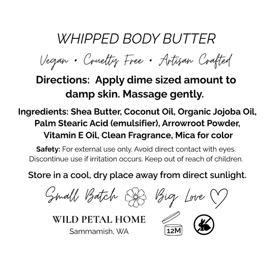Bright Citrus Whipped Body Butter