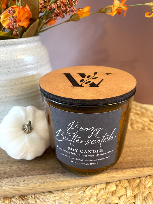 Bourbon & Butterscotch Candle