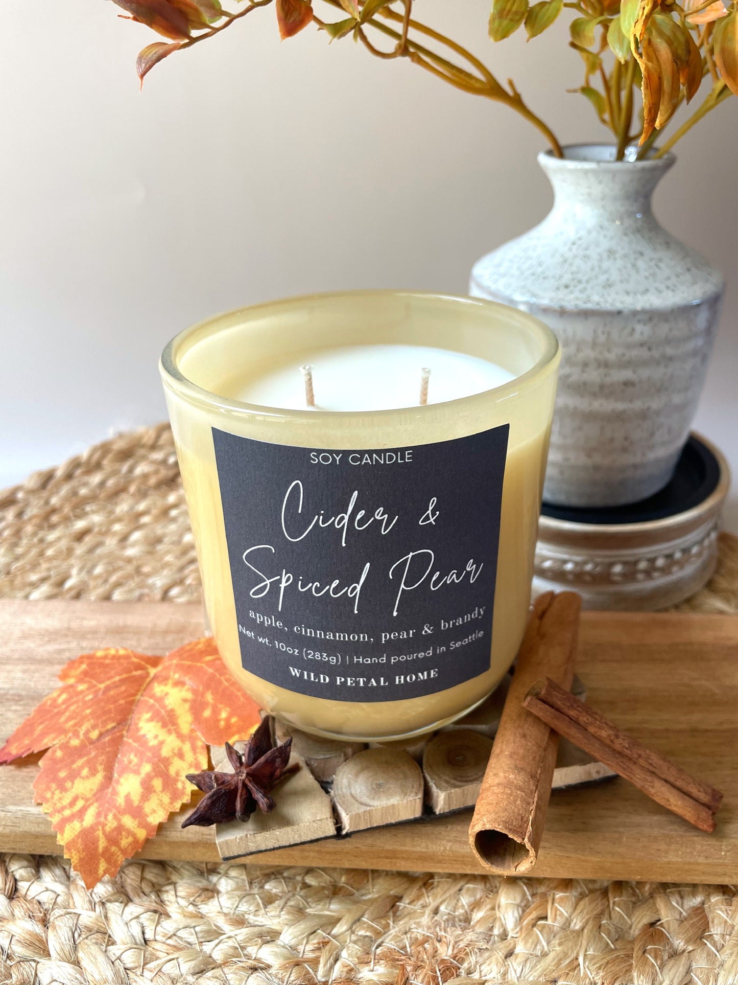 Wild Petal Fall Candle Trio