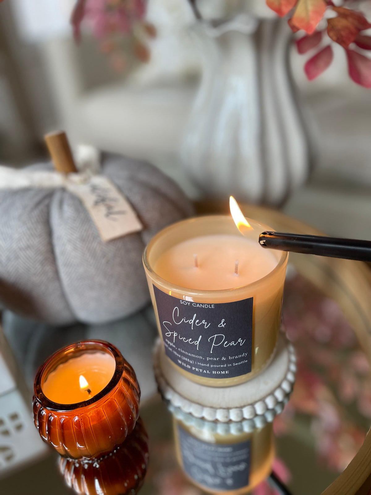 Cider + Spiced Pear Candle