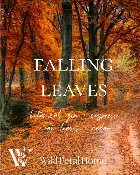 Falling Leaves Candle