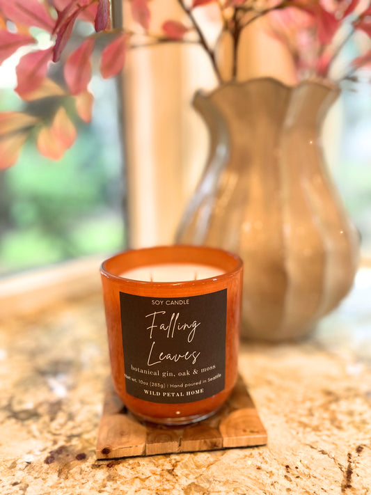 Falling Leaves Candle