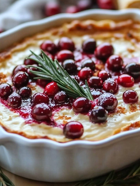 Holiday Cream Cheese Cranberry Dip