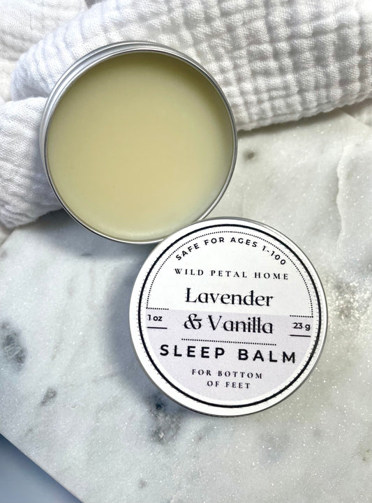 Organic Sleep Balm - Lavender Vanilla