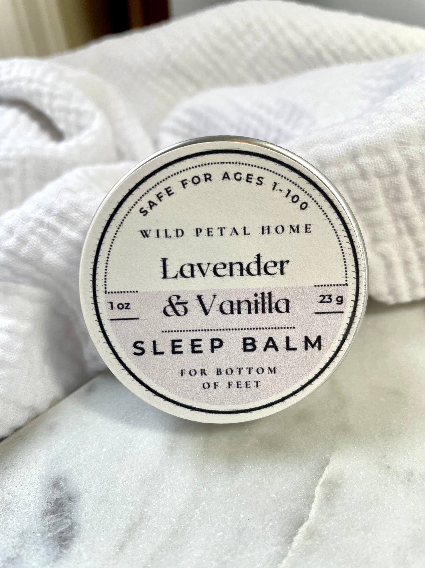 Organic Sleep Balm - Lavender Vanilla