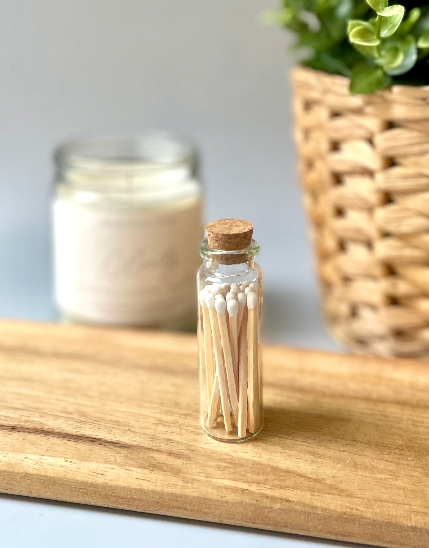 Matches in Glass Vial