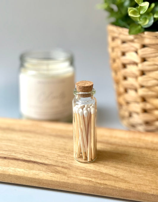 Matches in Glass Vial