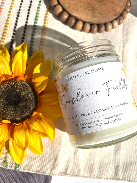 Sunflower Fields - Farmhouse