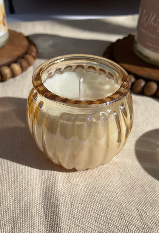 Mini Pumpkin Votive Candle