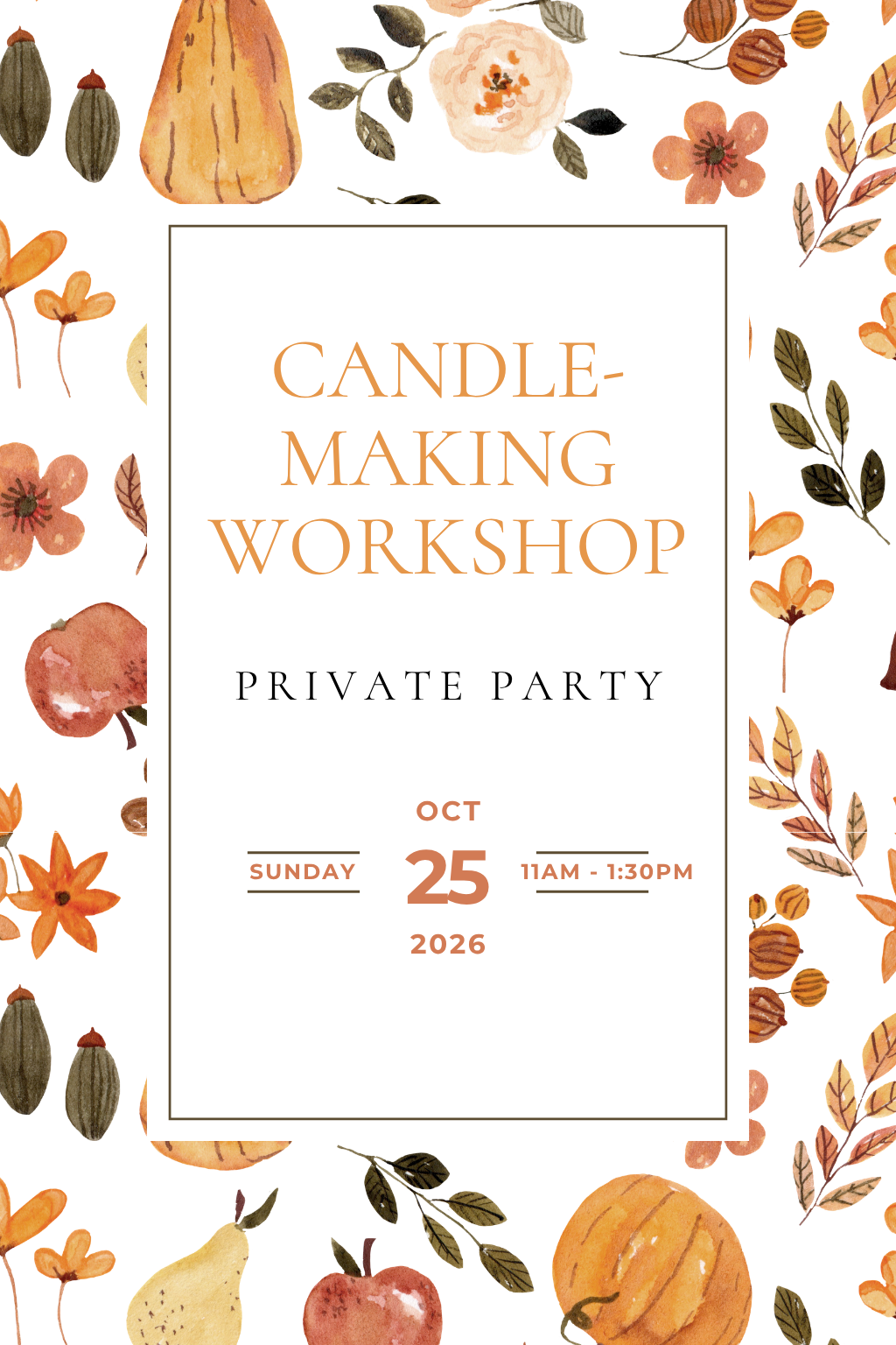 Jenn's Candle-Making Party