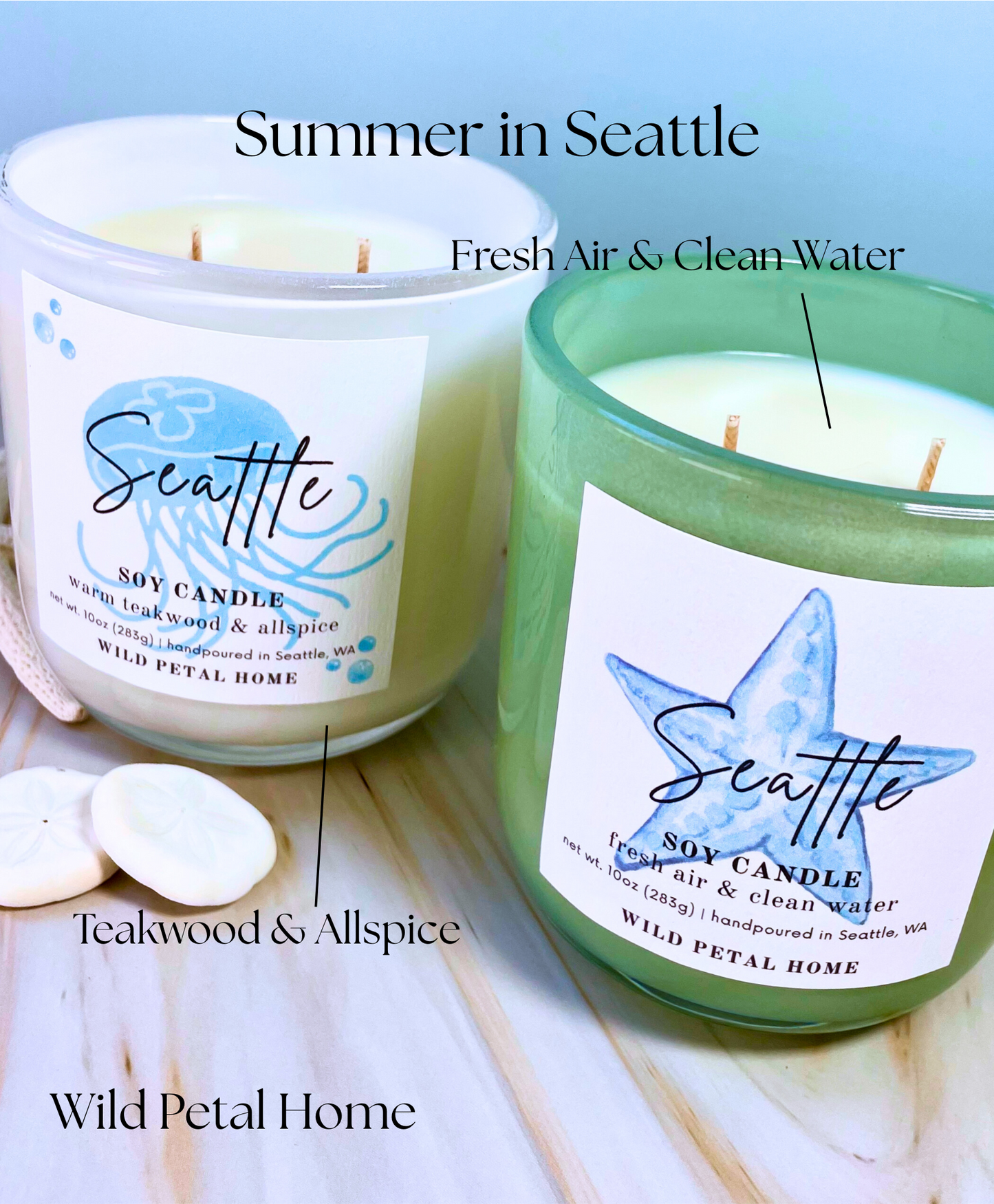 Summer in Seattle Candles