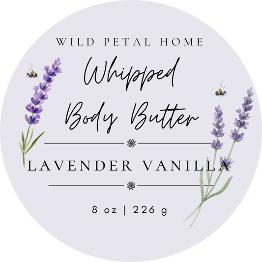 Lavender Vanilla Whipped Body Butter