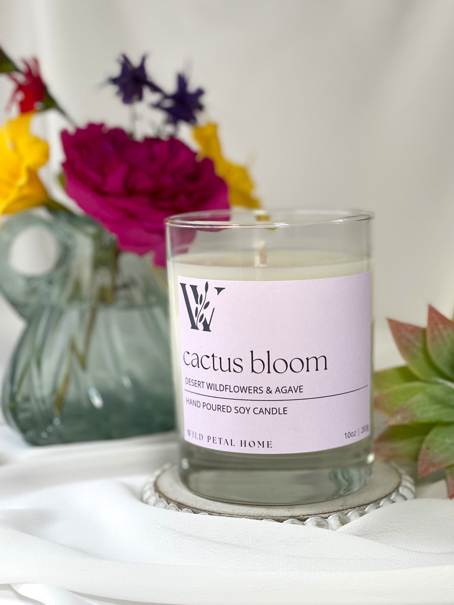 Cactus Bloom Candle