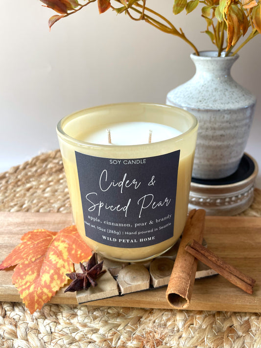 Cider & Spiced Pear Candle