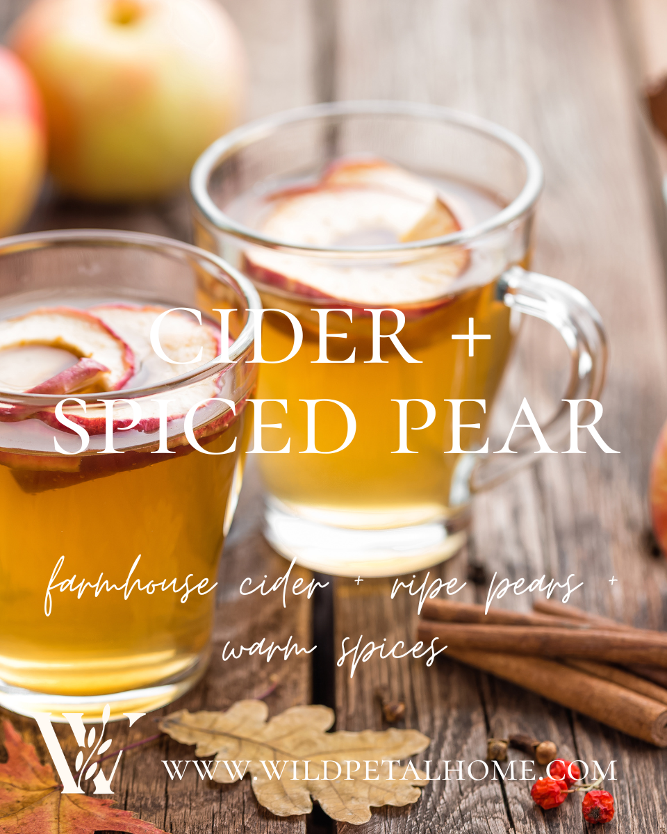 Cider + Spiced Pear Candle