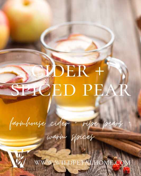 Cider + Spiced Pear Candle