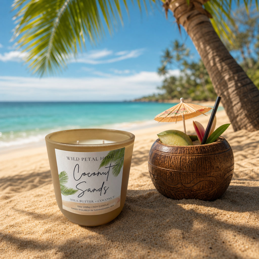 Coconut Sands Summer Candle