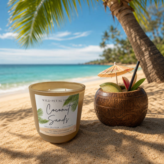 Coconut Sands Summer Candle