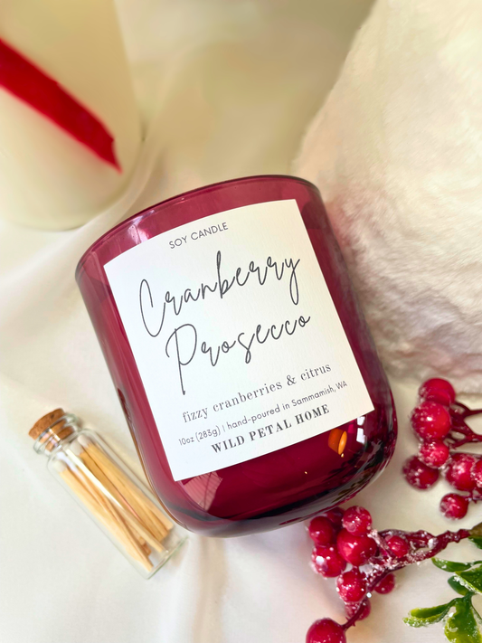 Cranberry Prosecco Candle