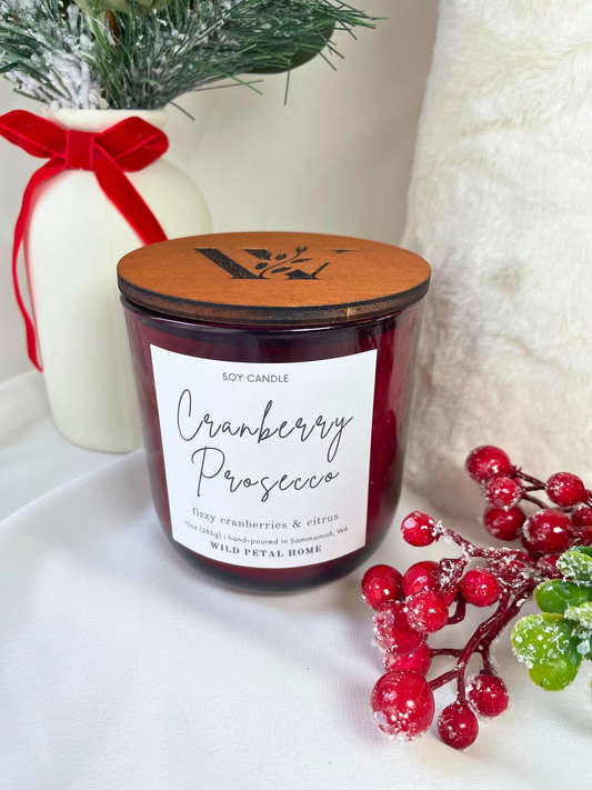 Cranberry Prosecco Candle