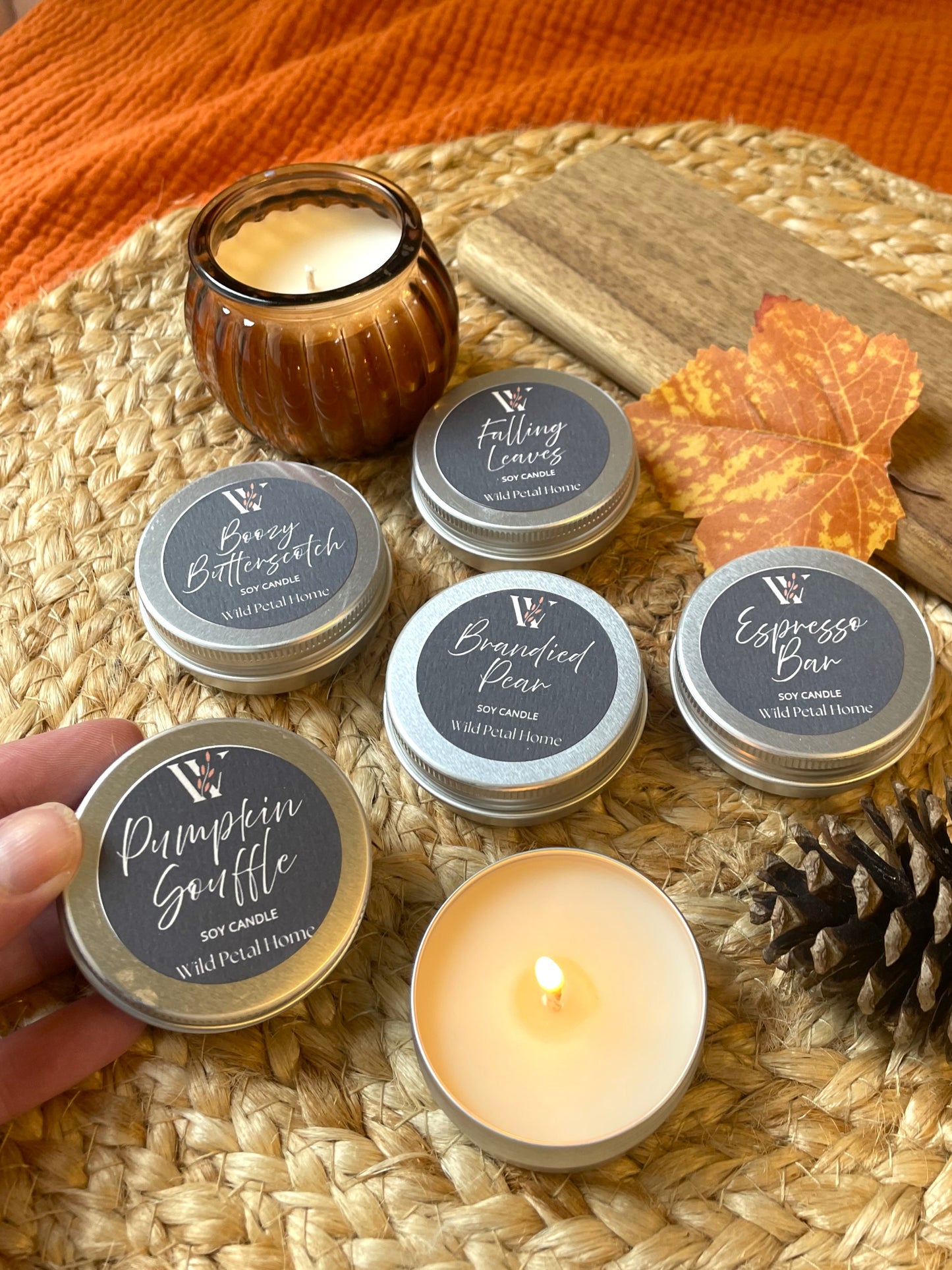 Sample Tealight Set Cozy Fall Collection