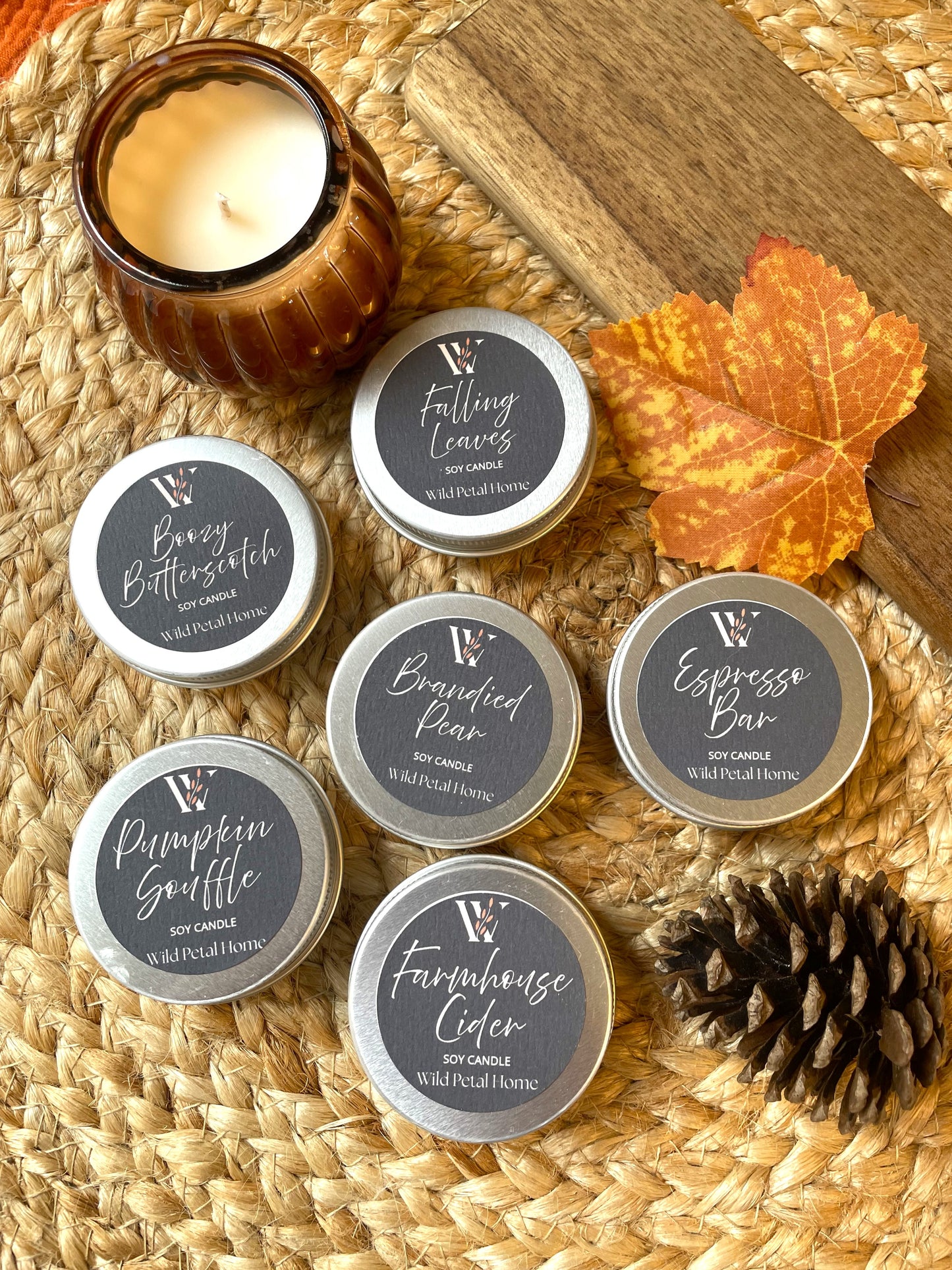 Sample Tealight Set Cozy Fall Collection