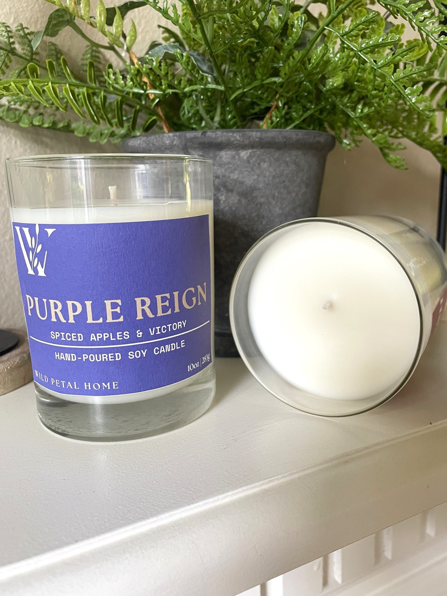 Purple Reign Candle