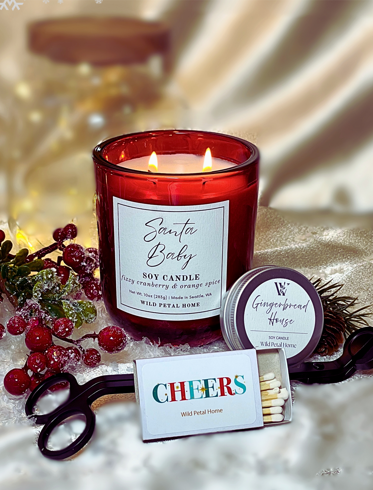 Holiday Candle Gift Set