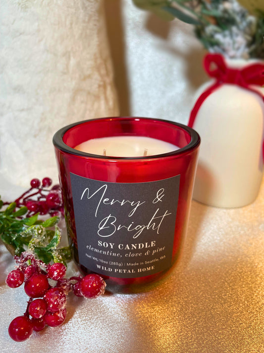 Merry & Bright Candle