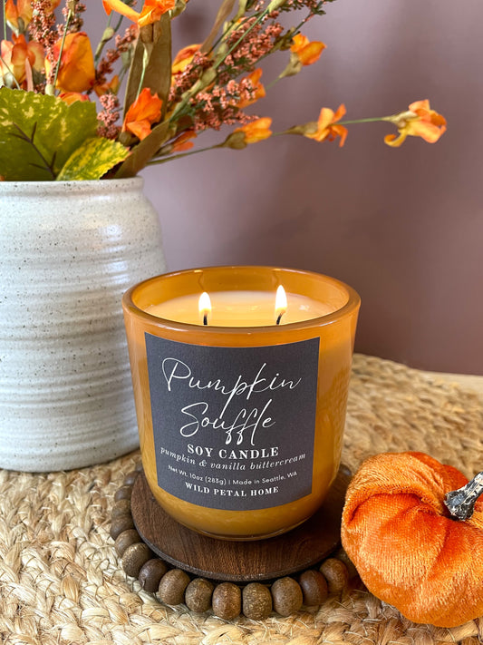 Pumpkin Souffle Candle