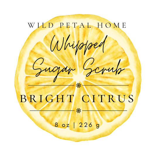 Bright Citrus Whipped Sugar Scrub
