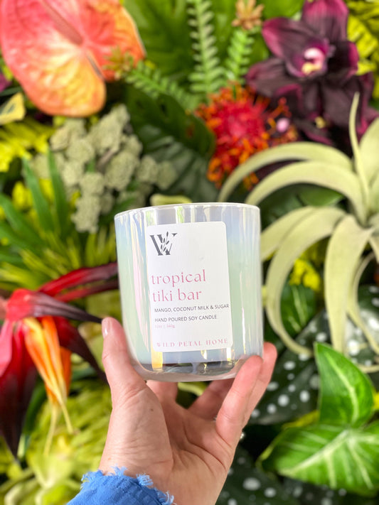 Tropical Tiki Bar Candle